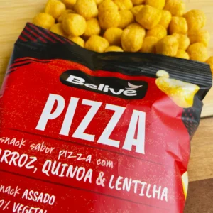 Salgadinho de Pizza Sem Glúten Sem Leite Snack de Arroz Belive
