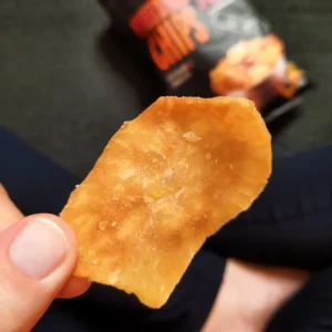 Chips de Batata-Doce Sem Glúten Belive temperados com Sal Rosa do Himalaia