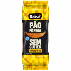 Pão Sem Glúten Sem Lactose Sem Leite Tradicional Belive